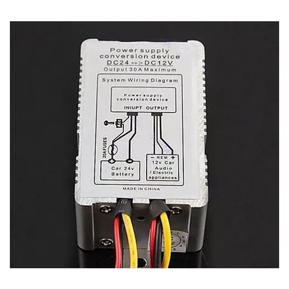 24V-12V Feszültség Átalakító Járművekhez és Elektronikai Eszközökhöz