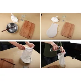   Szilikon tésztagyúró és dagasztó zsák sütéshez és főzéshez