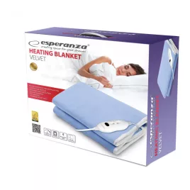   Puha melegítő takaró izzó funkcióval - Esperanza Velvet EHB001 - kényelmes otthoni használatra