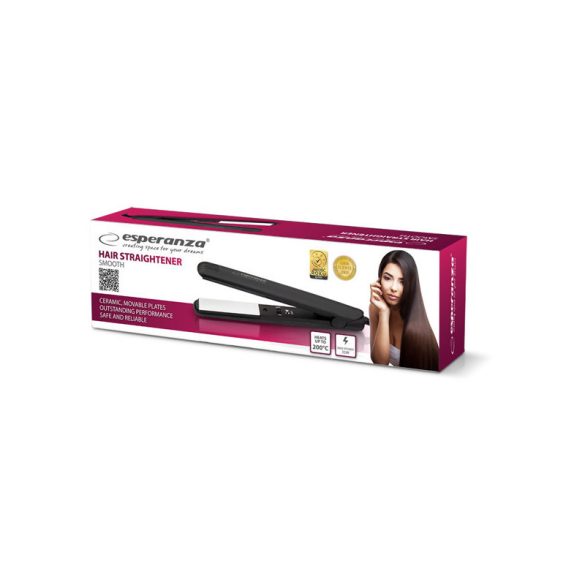 Esperanza Smooth Hair Straightener - Professzionális Hajsimáító Vas - EBP001