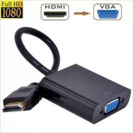   HDMI VGA átalakító kábel, HDMI VGA adapter, számítógép és monitor csatlakoztatásához