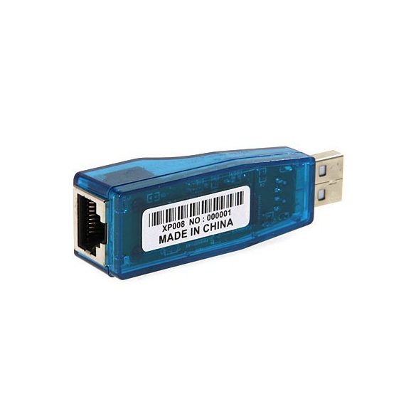 USB LAN Ethernet adapter konverter átalakító számítógépekhez és laptopokhoz