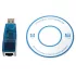 USB LAN Ethernet adapter konverter átalakító számítógépekhez és laptopokhoz