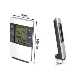   Időjárás Állomás és Páratartalom Mérő - Meteorológiai és Időjárásjelző Állomás