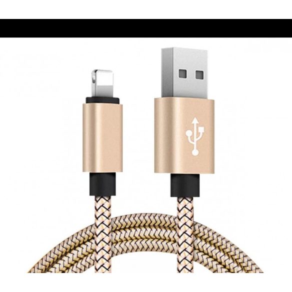 Extra strapabíró 1 méteres Lightning iPhone gyorstöltő és USB adatkábel gyors adatátvitelhez