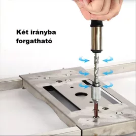   Racsnis Csavarhúzó 5 Cserélhető Fejjel - Precíziós Szereléshez