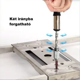   Racsnis Csavarhúzó 5 Cserélhető Fejjel - Precíziós Szereléshez