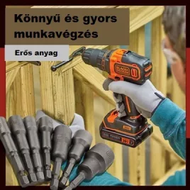   Mágneses Csőkulcs Bit Készlet – Precíziós Szerszámkészlet Szereléshez és Karbantartáshoz