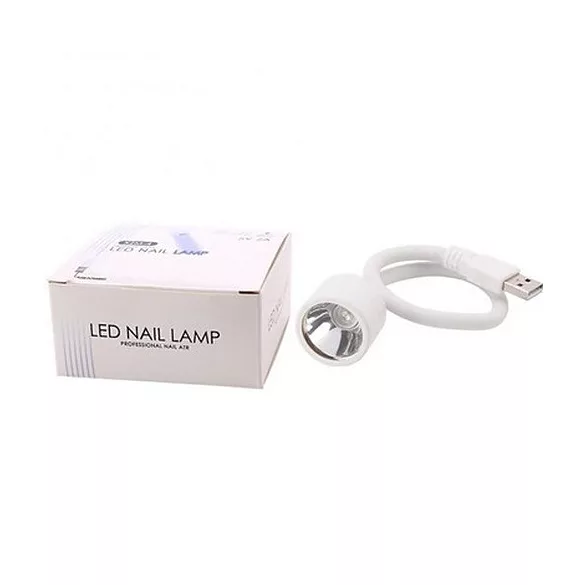USB-s Mini UV LED Körömlámpa Gyors Szárításhoz