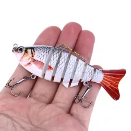   Többrészes Wobbler Műcsali, 5cm, Horgászathoz Ideális Csali