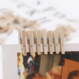   Mini fa csipesz 100 db kreatív dekorációhoz és kézműves projektekhez