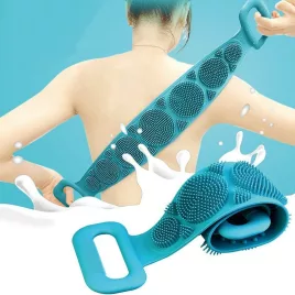   Hátmosó és masszázskefe ergonomikus kialakítással, bőrápolásra és relaxációra