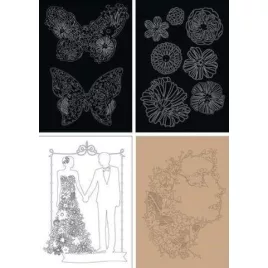   Papírvágó művész készlet kreatív projektekhez és kézműves munkákhoz