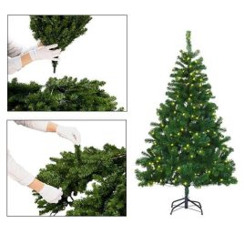   Nordmann műfenyő 150 cm, 415 ág - élethű karácsonyi dekoráció