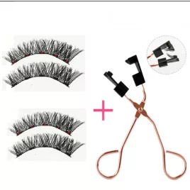   Mágneses műszempilla szett, speciális csipesszel a könnyű felhelyezéshez