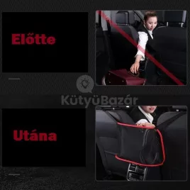   Autóba szerelhető, hálós tároló - praktikus rendszerező zseb autós kiegészítőkhöz