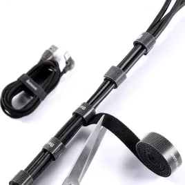   Tépőzáras kábelrendező – Rugalmas és újrahasználható kábelkötegelő rendszerezéshez