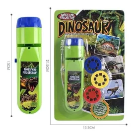  Interaktív oktató projektor, éjjeli kivetítő (24 db dinoszaurusz képpel) gyerekeknek
