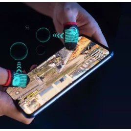   Gamer Control Kesztyű, Csúszásgátló és Izzadságmentes Ujjvédő Gaming Kesztyű