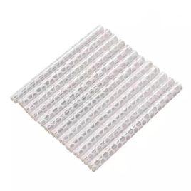   Kerékpár küllő dísz, Fényvisszaverő rúd biciklire, biztonsági kiegészítő (12 db, fehér)