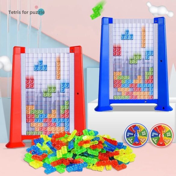 3D Tetris asztali logikai és ügyességi játék