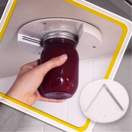   Multifunkciós üvegnyitó és befőttesüveg nyitó kupakcsavaróval háztartási használatra