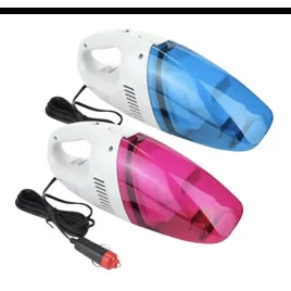   Rózsaszín autós szivargyújtós kézi porszívó - praktikus tisztítóeszköz autóhoz