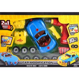   Szerelő gyermekjáték készlet, összerakható kisautóval - Kreatív és fejlesztő játék szett gyermekeknek