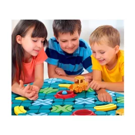   Montessori logikai útépítő játék gyerekeknek - kreatív fejlesztő eszköz