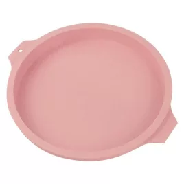   Szilikon tortalap sütőforma rózsaszín, tapadásmentes sütéshez
