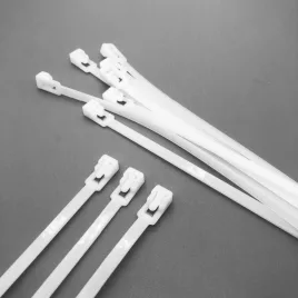   Fekete gyorskötöző, kábelkötegelő kábelek rendszerezéséhez