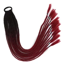   Fonott Hajgumi Fehér-Rózsaszín Színkombinációban, Hajformázó Kiegészítő