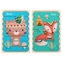   Kétoldalas hableányos kirakó gyerekeknek és felnőtteknek