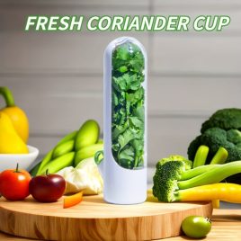   Frissentartó tároló edény zöldségek és fűszernövények hosszabb frissességéért