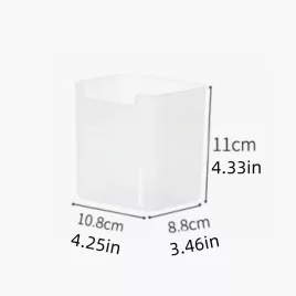   3 db-os Hűtő Rendszerező Doboz Szett - Praktikus Tárolómegoldás Konyhai Szervezéshez