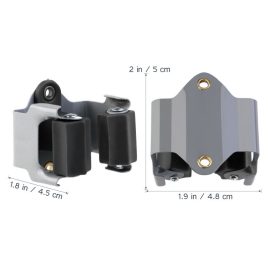   Fali Takarítóeszköz Tartó Rendszer - Praktikus Tárolás Seprűk és Felmosók Számára