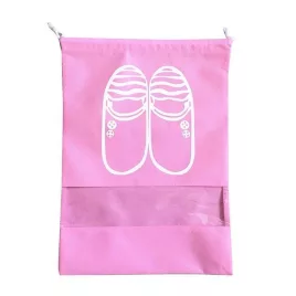   Vízhatlan cipőzsák sötétkék színben - utazáshoz és sportoláshoz ideális tároló megoldás