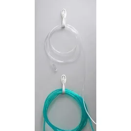   Öntapadó fehér kábel rendszerező készlet (2 darabos) – praktikus kábelkezelés otthonra és irodába