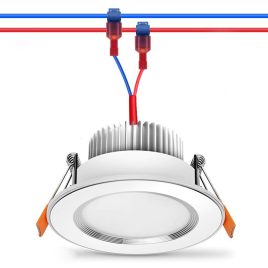   120 darabos T-típusú elektromos vezeték csatlakozó készlet, műanyag, többszínű kivitelben