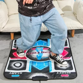   Táncszőnyeg, USB-s játékszőnyeg számítógépes és konzolos játékokhoz, interaktív szórakozásra