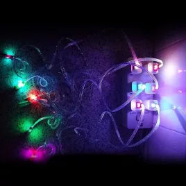   Világítós Micro USB töltő- és adatkábel szett, 5 darabos csomag