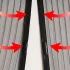 Magic Mesh mágneses ajtószúnyogháló 100 x 210 cm Fekete kültéri használatra