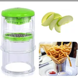   Zöldség- és gyümölcshasáb készítő szeletelő eszköz konyhai használatra
