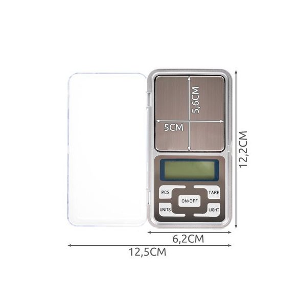Precíziós Ékszermérleg 200g kapacitással, 0.01g pontossággal