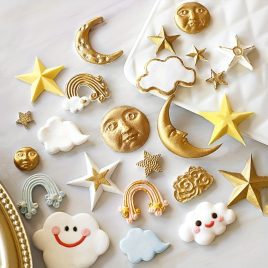   3D Csillag Alakú Szilikon Öntőforma Sütéshez és Kézműves Projektekhez