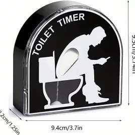   WC időmérő homokóra Férfi - fürdőszobai időzítő eszköz