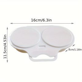   Mikrohullámú sütőben használható tojásfőző és buggyantott tojás készítő eszköz