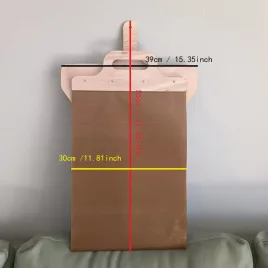   Csúsztató pizzalapát, tészta áthelyező lapát, rozsdamentes acél sütőeszköz pizzakészítéshez