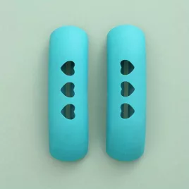 2db Hőálló Szilikon Edényfogantyú Fedő Kék Színben