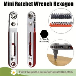   Mini Racsnis Hajtókar - Kompakt Szerszám Precíziós Munkákhoz